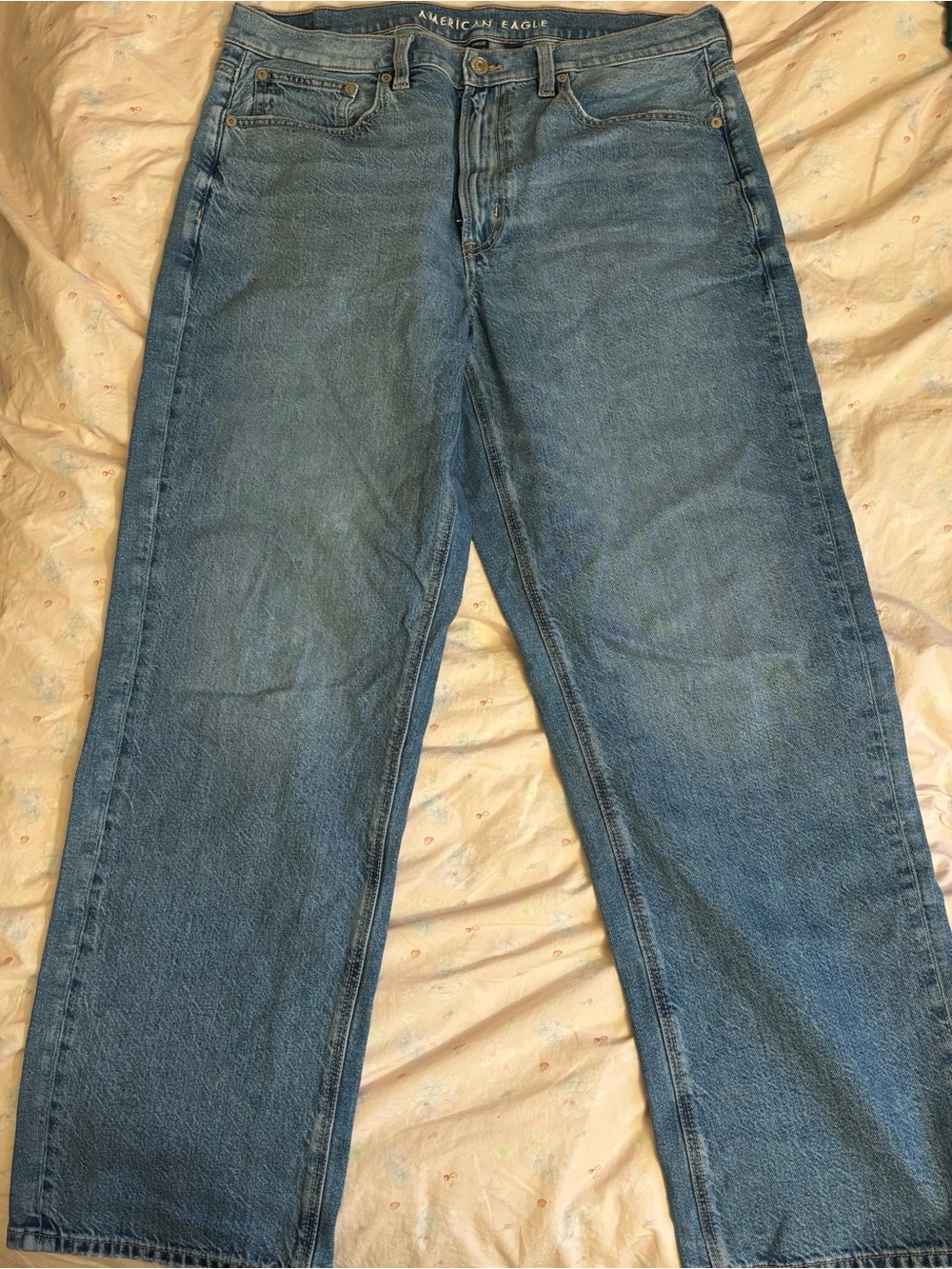american eagle straight leg jeans♡